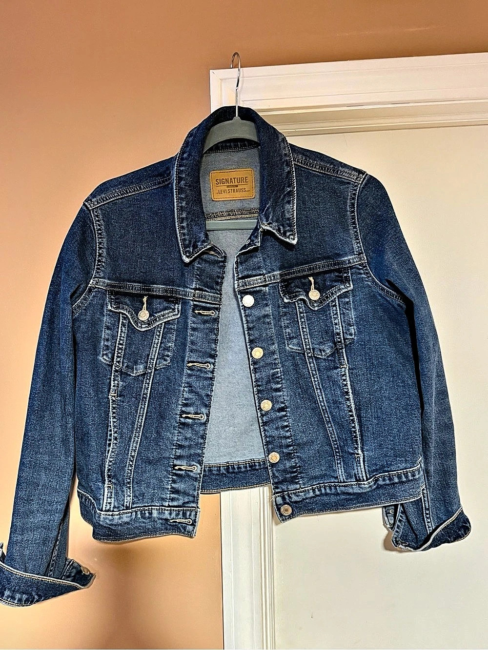 Levi's Signature Trucker Jacket Denim Jacket Blue Size XL (16/18)